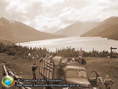 Foto Lago Curruhué (Colección Foto Thumann)