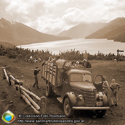 Foto Lago Curruhué (Colección Foto Thumann)