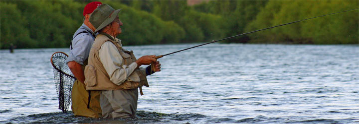 Pesca deportiva en la Patagonia - Santiago Gaudio