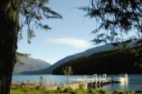 Fondo de Pantalla Muelle del lago Nonthué (Santiago Gaudio)