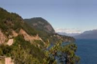 Panorámica 180º Lago Lácar (Santiago Gaudio)